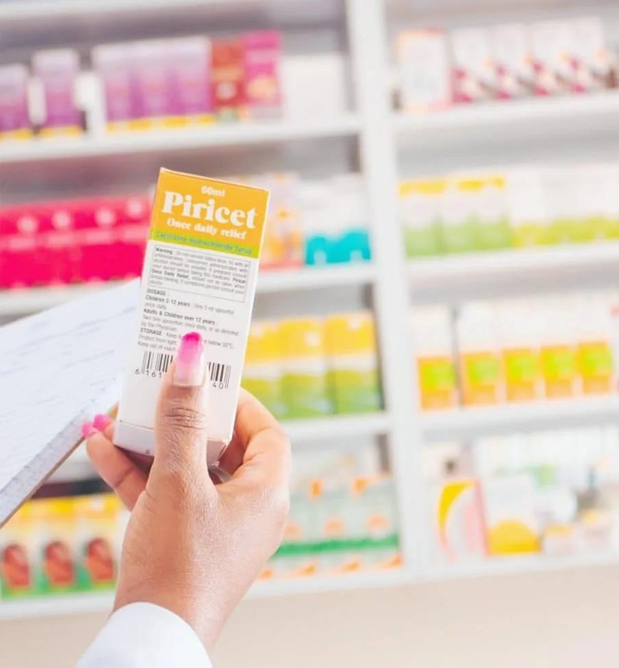 Palmic Pharmaceuticals delivery staff member
